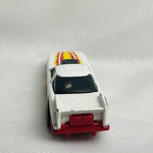 Hot Wheels Funny Car White and Red Dragster Diecast Vintage Toy Car - Picture 4 of 9